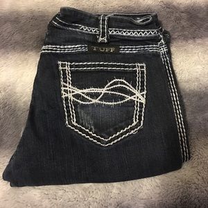 Cowgirl tuff co- bootcut blue jeans